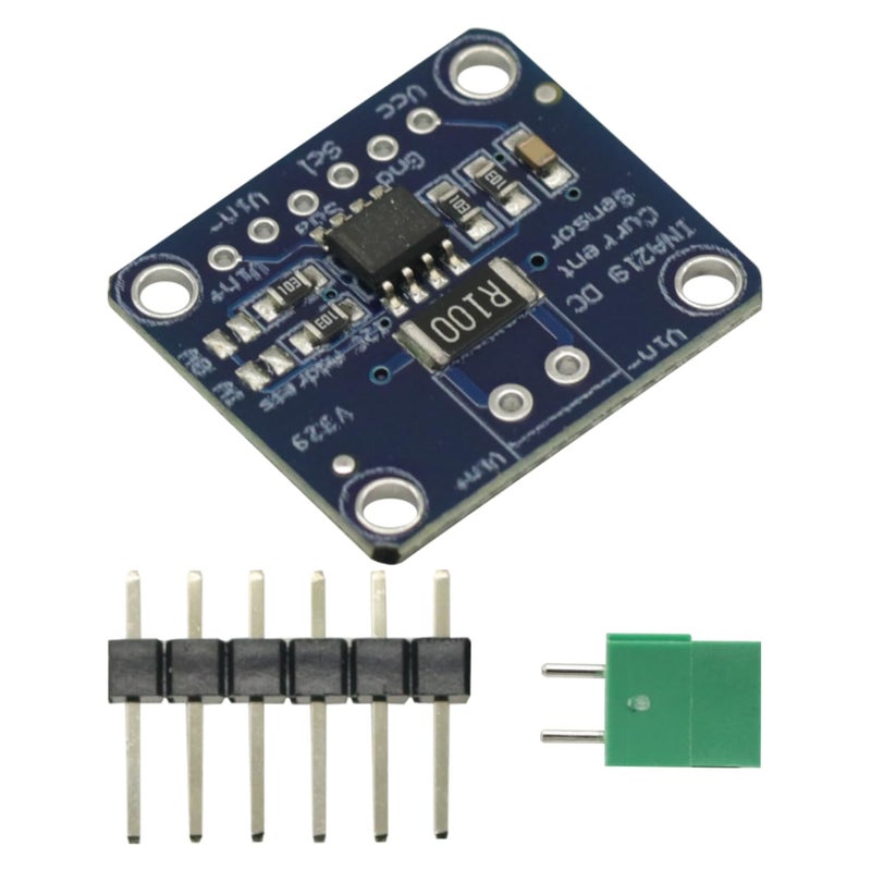 GODIYMODULES 2 Pcs INA219 Bi-Directional DC Current Power Supply Sensor Breakout Module DIY 3V-5V IIC I2C Power Monitoring Sensor Module - Image 3